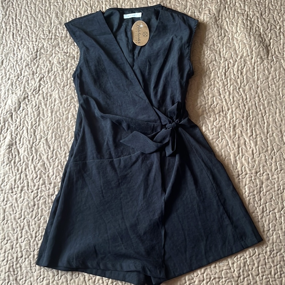 Mod Ref Wrap Romper - image 2